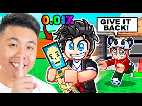 Stealing YouTubers 0.01% BRAINROTS in Steal a Brainrot! (Roblox)