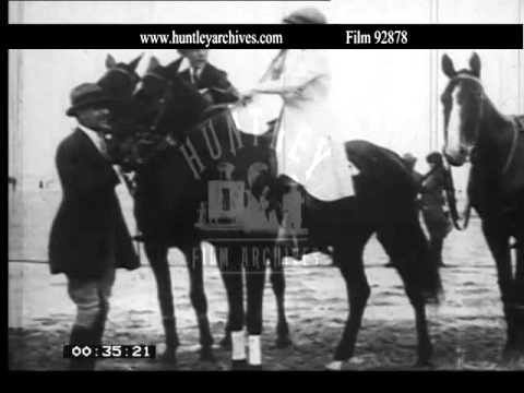 Mistinguett and Maurice Chevalier.  Archive film 92878