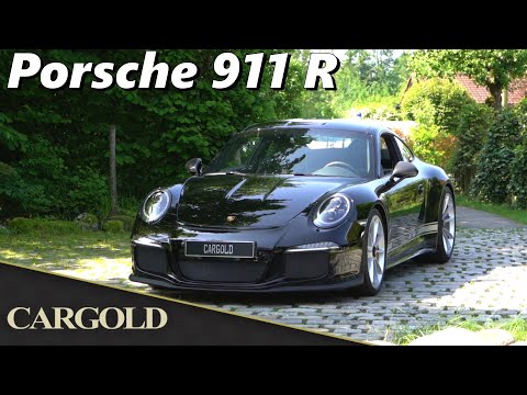 Porsche 911 R, 2016, Farbrarität in Schwarz! Erst 2.790 km, Nur 991 Exemplare gebaut!