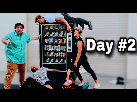 Last To Take Hand Off Vending Machine ***Wins Everything Inside***