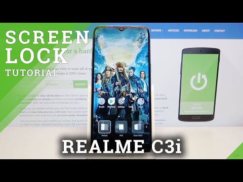How to Change Scroll Effects in Home Screen on REALME C3i