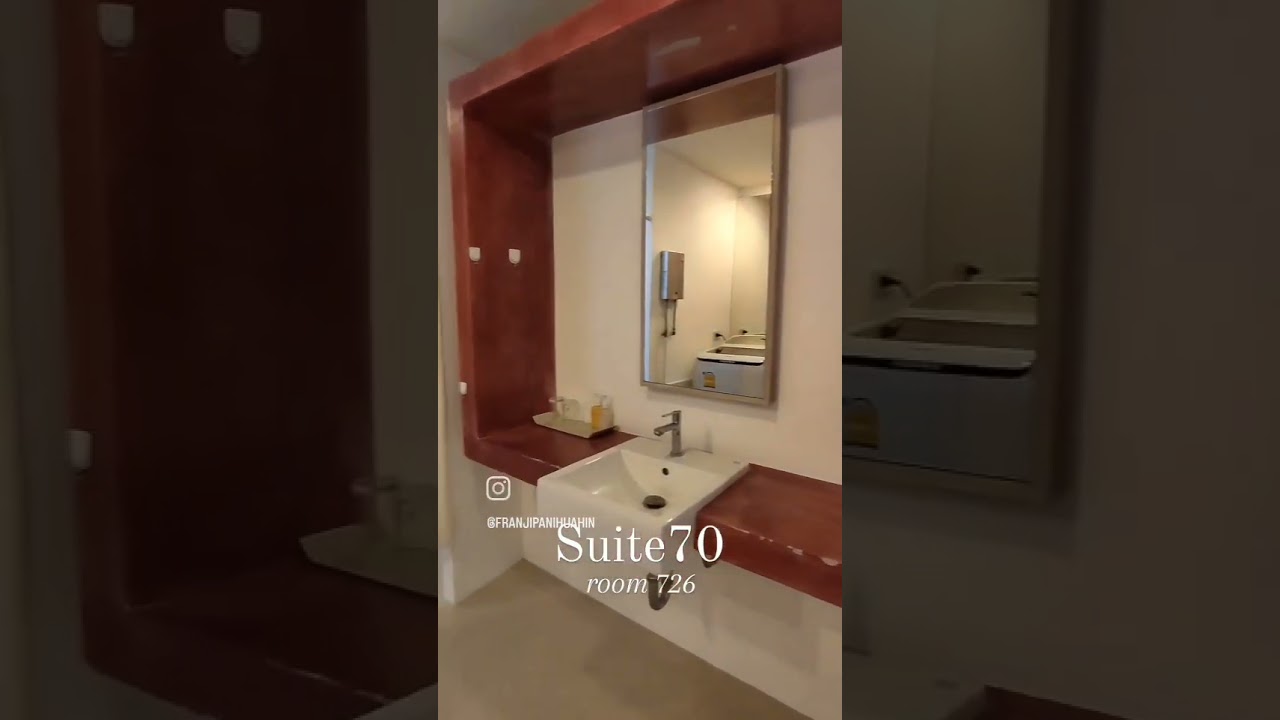 Suite 70 | Room 726 (1Bedroom and Huge Pool view balcony) Franipaniresort Hua-Hin Thailand