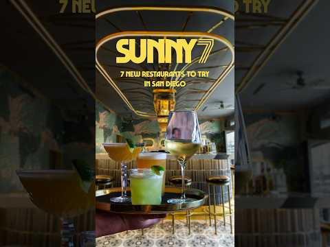 Confira os principais novos restaurantes de San Diego que estão fazendo sucesso.