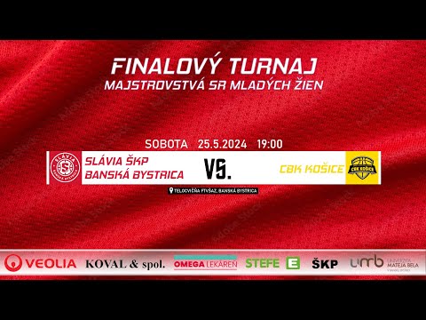 MSR U23: 19:00   SLÁVIA ŠKP BANSKÁ BYSTRICA – CBK KOŠICE, 25.5.2024