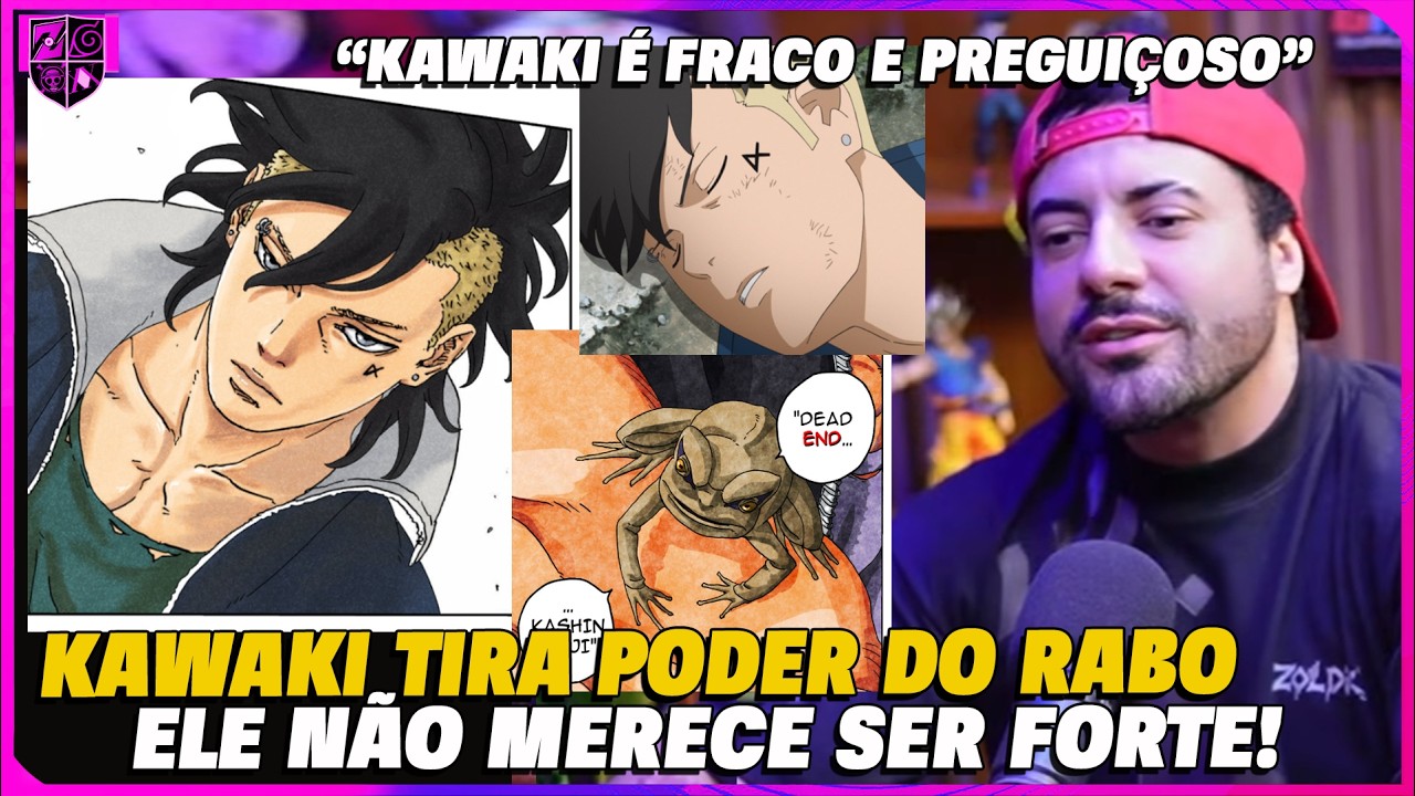 KAWAKI É FRACO E PREGUIÇOSO! NÃO MERECE SER FORTE - BORUTO TBV 35 -  FRED ANIMES