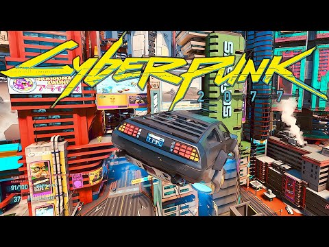 Cyberpunk 2077 - Flying DeLorean DMC-12 (Not Deluxo)