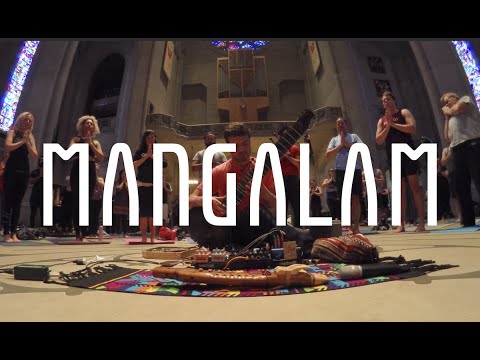 Mangalam - Live Sitar with Beats at Grace Cathedral (Yoga on the Labyrinth)