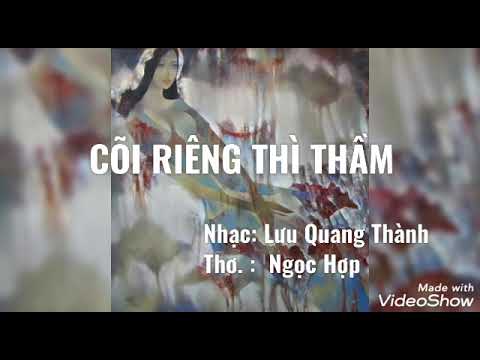 Cõi riêng thì thầm - Lưu Thành