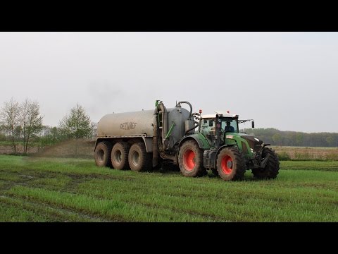 Fendt 930 vario  & Dezwaef mesttank 26m³ - Loonw. De Bruyne