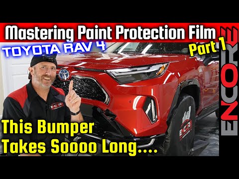 Mastering The Toyota Rav4 Bumper PPF Installation - Paint Protection Film How To