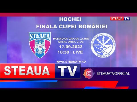 Steaua București - SC Miercurea Ciuc  | HOCHEI FINALA CUPEI ROMÂNIEI |