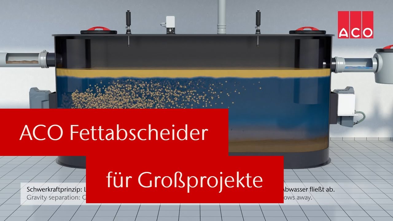 Grease separator LipuJet-P-OD extension stage 1