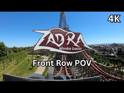 Zadra | FRONT Row POV | 4K 60fps | Energylandia