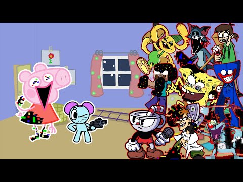 FNF - Discovery-Glitch V3 But All Pibby Characters Sings It🎤(Every Turn a Different Character Sings)