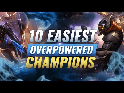 10 FASTEST & EASIEST Champs For Climbing Ranked - League of Legends