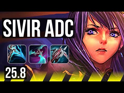 SIVIR & Lulu vs MISS FORTUNE & Senna (ADC) | 10/2/9, Dominating | NA Challenger | 25.8
