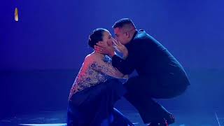 Carla Mazzolini & Gaspar Godoy | Got Talent Uruguay Wearing Kiky Adam Tango Dress