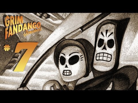 Grim Fandango Remastered Platinum Trophy Gameplay Walkthrough Part 7 - Year Four