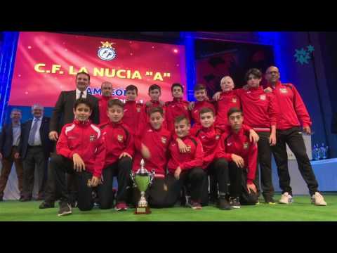 La Gala del Fútbol Provincial reunió a más de 3.000 personas en #LaNuciaCiudadDelDeporte
