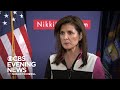 Nikki Haley discusses her campaign's future