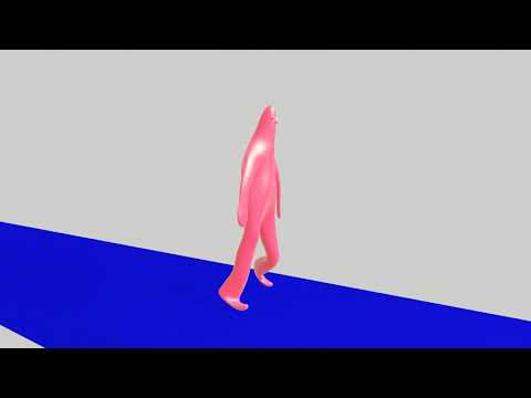 Walking Starfish animation Blender 2.83