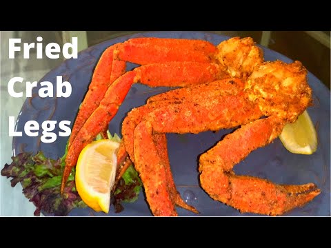 How to Deep Fry #SnowCrab #CrabLegs | What's for Dinner | Tanny Cooks | Cook With Me #Seafood
