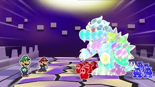 Paper Mario & Luigi vs Paper Dreamy Bowser