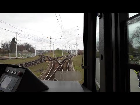 U11/E-Wagen Hauptbahnhof - Neckarpark | Führerstandsmitfahrt Stadtbahn Stuttgart