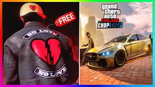 UNLOCK Rare Love Clothing, FREE CAR, New Outfit, MONEY, Cop, GTA 5 Chop Shop DLC (GTA Online Update)