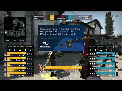 CS:GO | Eternal Fire vs. Lynn Vision   Main Swiss Stage Round 2   Elisa Invitational Winter 2021