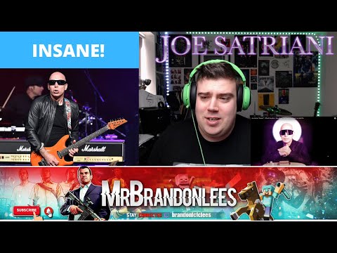 INSANE! - Joe Satriani - Pumpin - REACTION