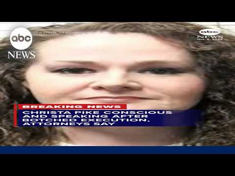 Christa Pike conscious and speaking after botched execution, attorneys say