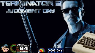 TERMINATOR 2: JUDGMENT DAY – Commodore 64 (1991) | Based on the T2 Movie Blockbuster