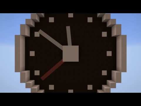 Real-Time Analogue Clock, with Rotating Hands! [14w06b 