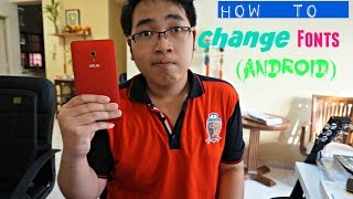 How To Change Fonts on Android | Asus Zenfone 6