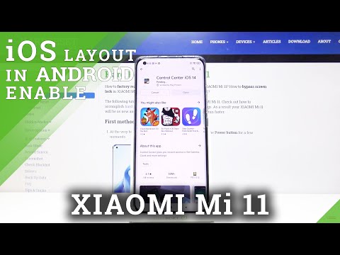 How to Get iOS Control Center in Xiaomi Mi 11?