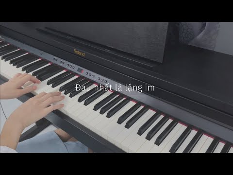 [#yuriko_playlist] Đau Nhất Là Lặng Im - Erik | Piano Cover tone Nữ + lyrics