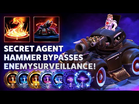 Sgt Hammer Napalm - SECRET AGENT HAMMER BYPASSES ENEMY SURVEILLANCE! - Hardstuck Bronze 5  2022