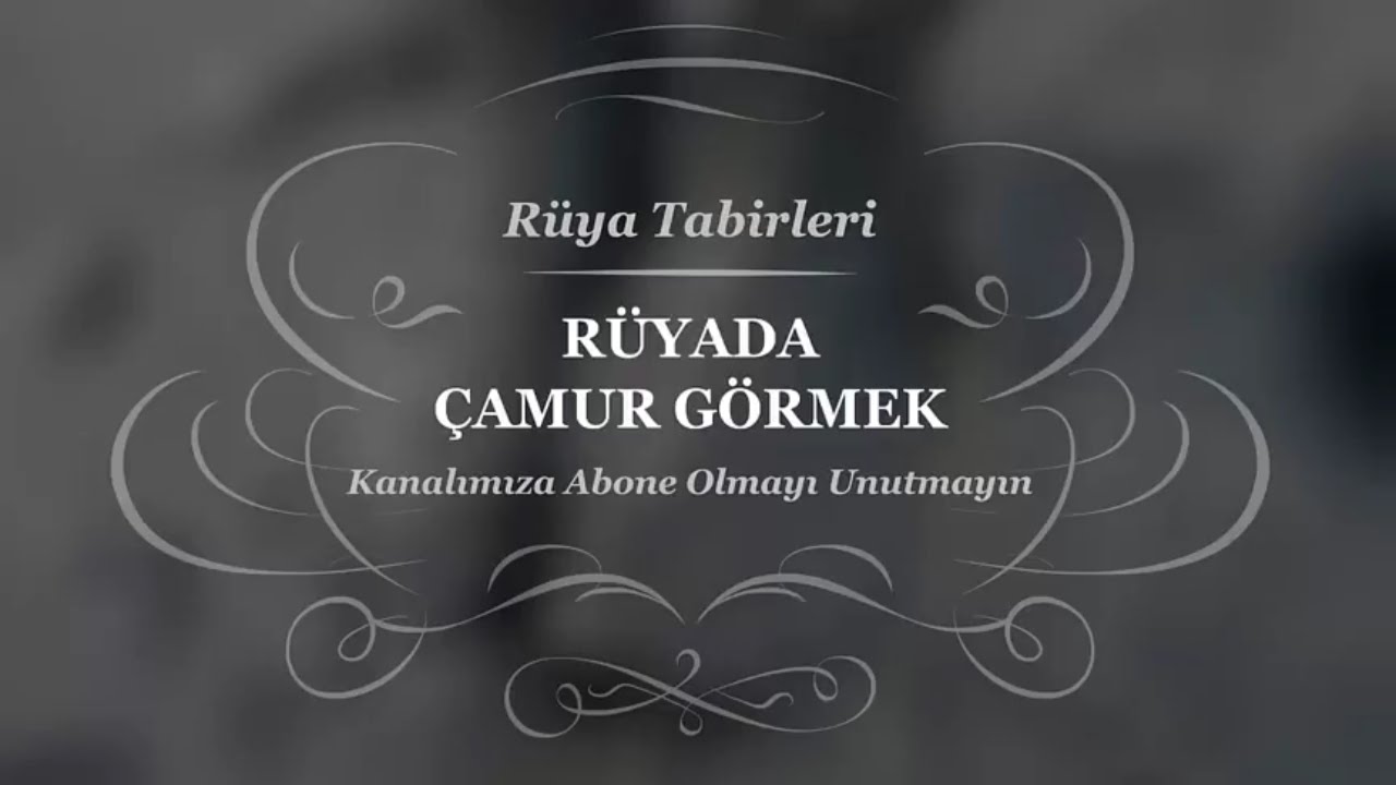 Rüyada Çamur Görmek, Yürümek, Düşmek | Rüya Tabirleri