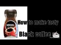 Tasty Black coffee for fat loss ☕........