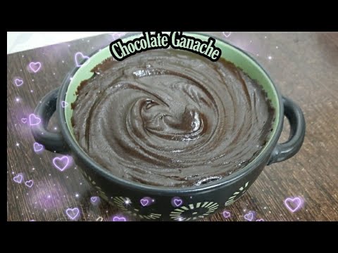 CHOCOLATE GANACHE RECIPE | CAKE FROSTING | COCO POWDER GANACHE RECIPE