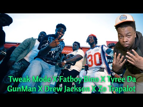 Tweak Mode X Fatboy Bino X Tyree Da GunMan X Drew Jackson X Zo Trapalot - "DEM MEMBERS" | REACTION!!