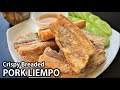 How to make CRISPY BREADED PORK LIEMPO | Fried Pork Belly Recipe | Quick and Simple
