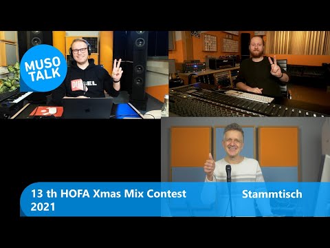 Einzelspuren runterladen und 20.000 € für deinen Mix gewinnen - Hofa Xmas Mix Contest
