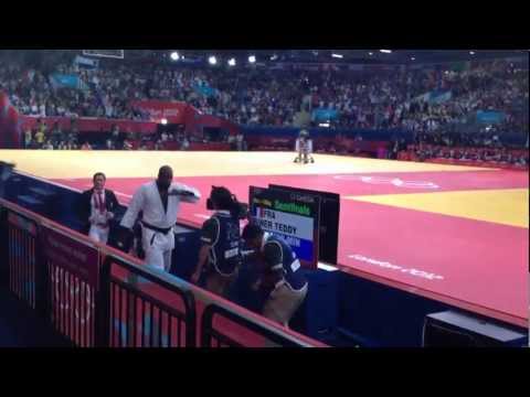 Teddy Riner - London 2012 Olympics - semi-final vs Kim Sung-Min