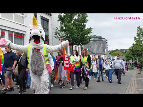02. CSD Olpe - Demonstration & Begrüßung 10.07.2022