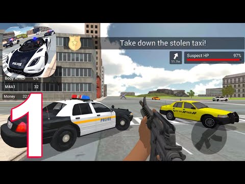 Police Simulator Cop Car Duty Gameplay Walkthrough Part 1 (IOS/Android)