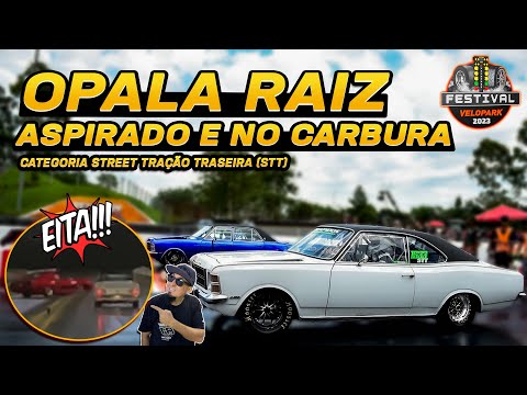 Opala Raiz! 6Zão Aspirado e Carburado! Festival #velopark STT