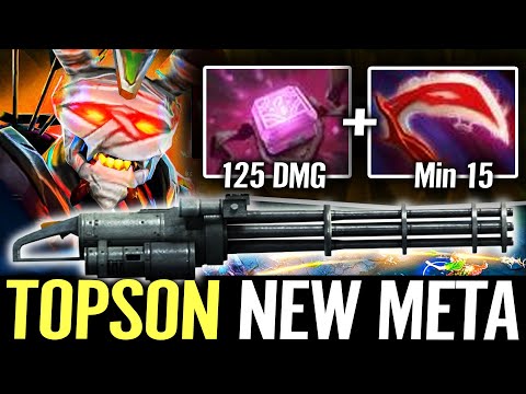 NEW Meta Clinkz by TOPSON 22 Mins GG Dota 2 7.33