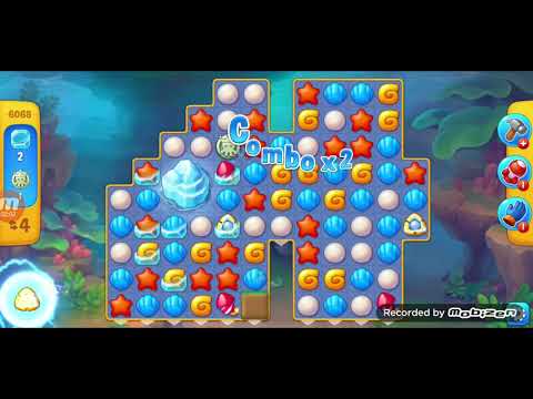 fishdom gameplay / level 6068 / It is like the ads? / thank you